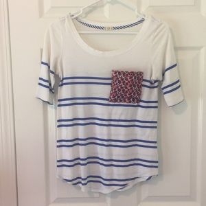 1/4 length sleeve, cotton top